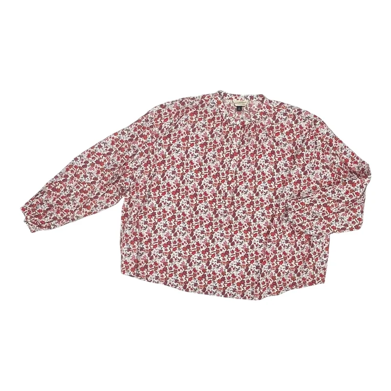 Extra Discounts Top Ls By Universal Thread In Red & White, Size:Xl