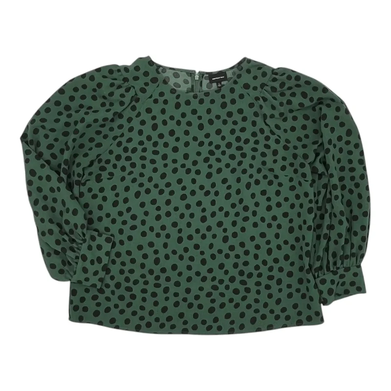 Exclusive Offers Top Ls By Who What Wear In Green, Size:L