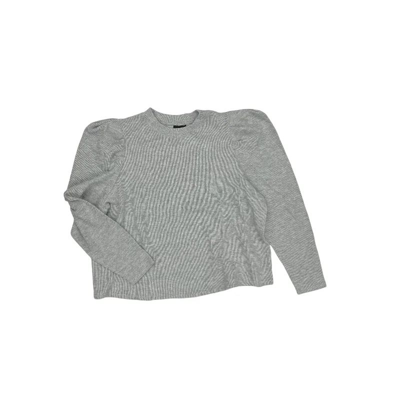 New Markdowns Top Ls By Who What Wear In Grey, Size:Xxl