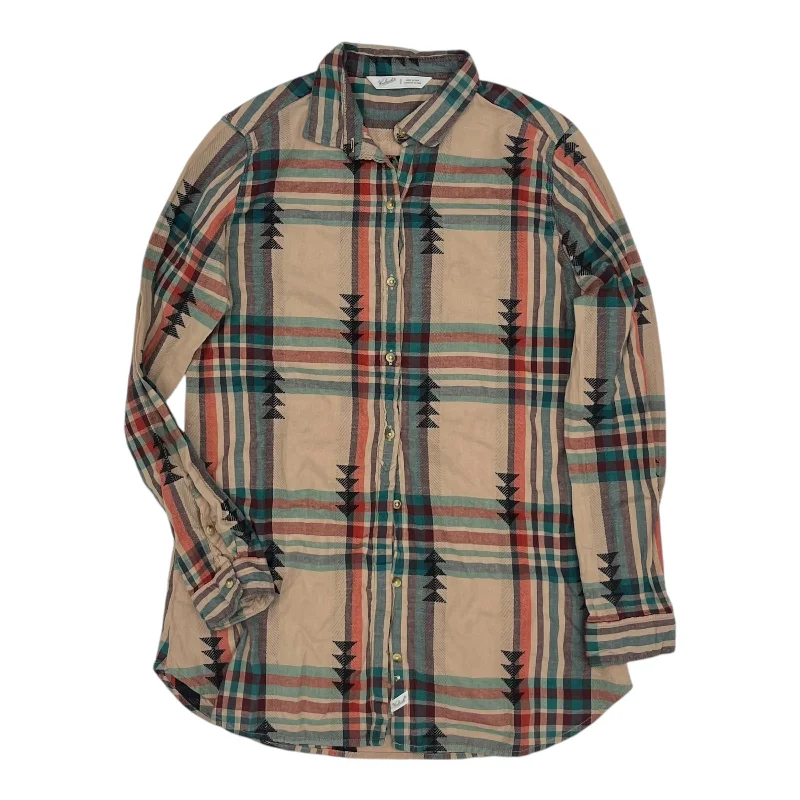 Stock Up and Save Top Ls By Woolrich In Plaid Pattern, Size:S
