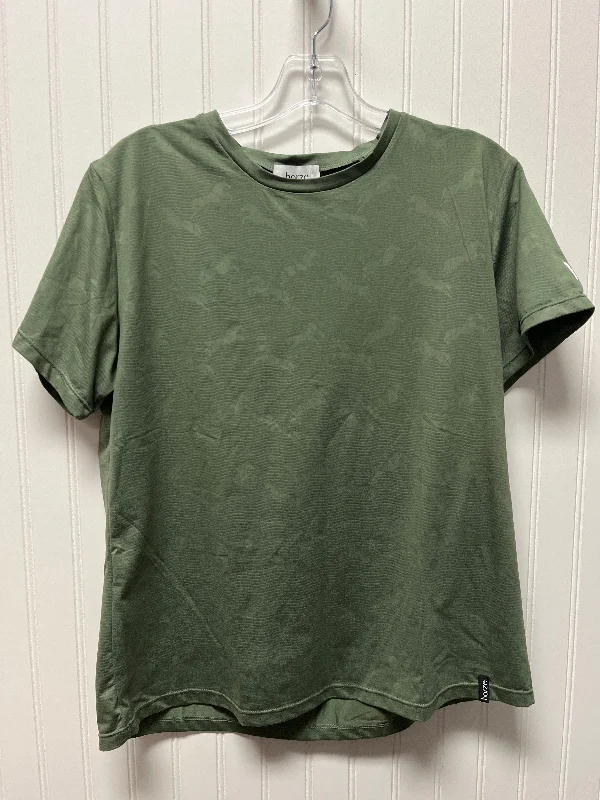 Clearance Event Top Short Sleeve Basic By Cmc In Green, Size: Xl