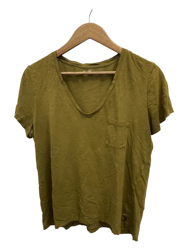 Best Deals Top Short Sleeve Basic By Madewell  Size: Xl