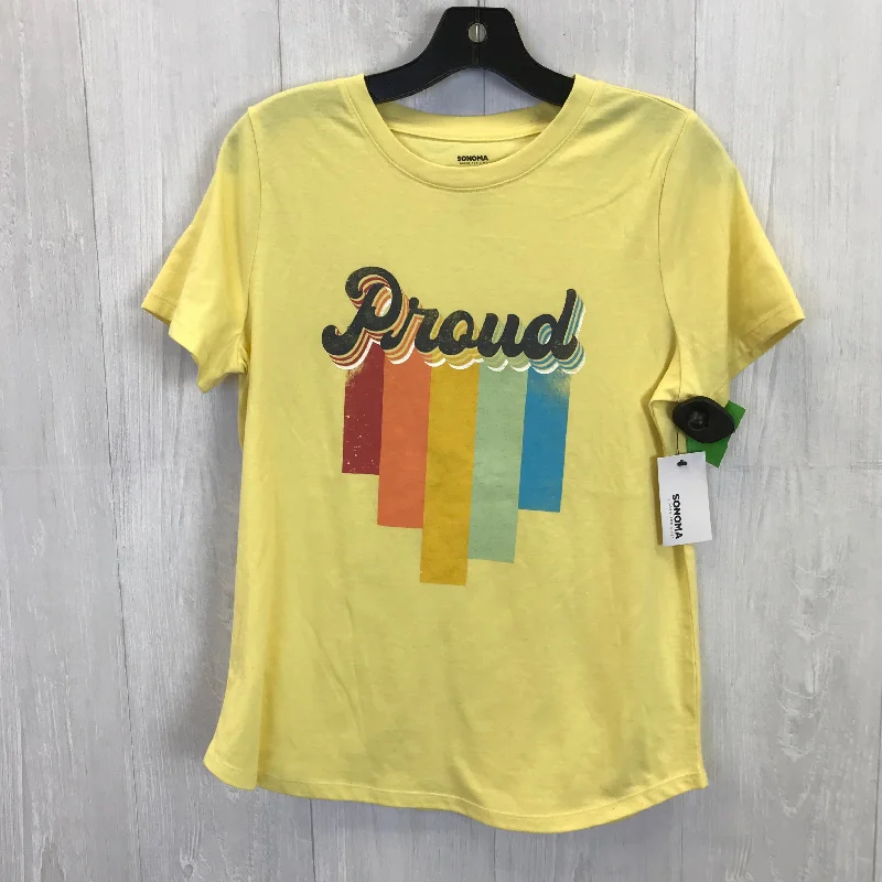 Limited Time Offer Top Short Sleeve Basic By Sonoma  Size: S