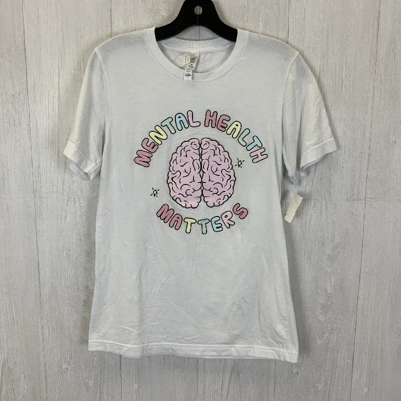 Can't Miss Top Short Sleeve By Canvasback In White, Size: S