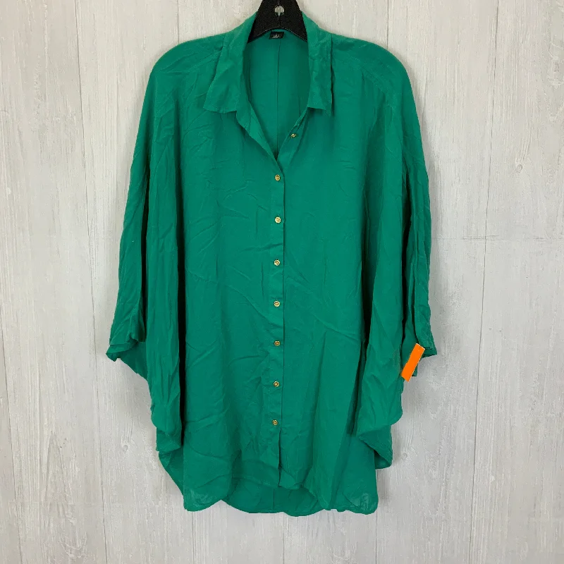 Price Drop Alert Top Short Sleeve By Chicos  Size: L