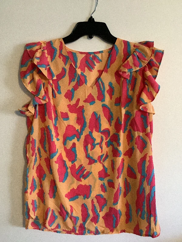 Unbeatable Prices Top Short Sleeve By Cmf In Multi-colored, Size: L