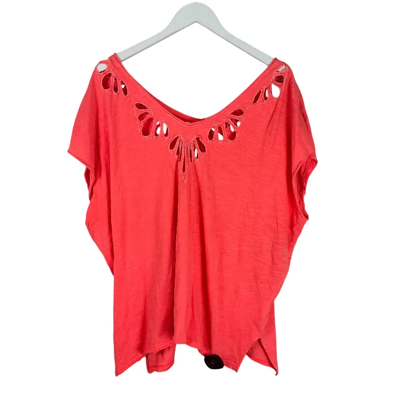 Big Discounts Top Short Sleeve By Free People In Pink