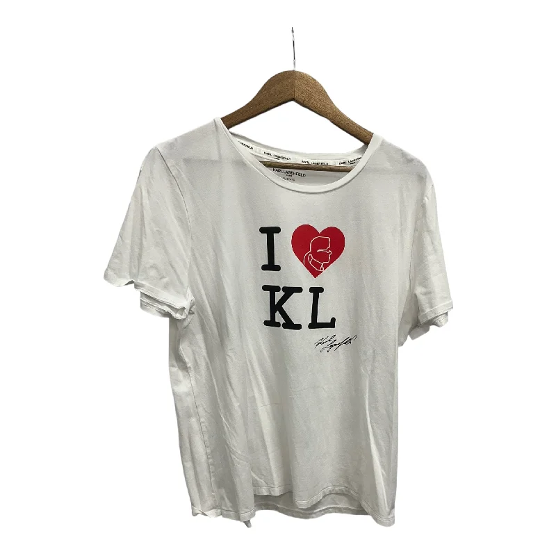 Online Only Top Short Sleeve By Karl Lagerfeld  Size: Xl
