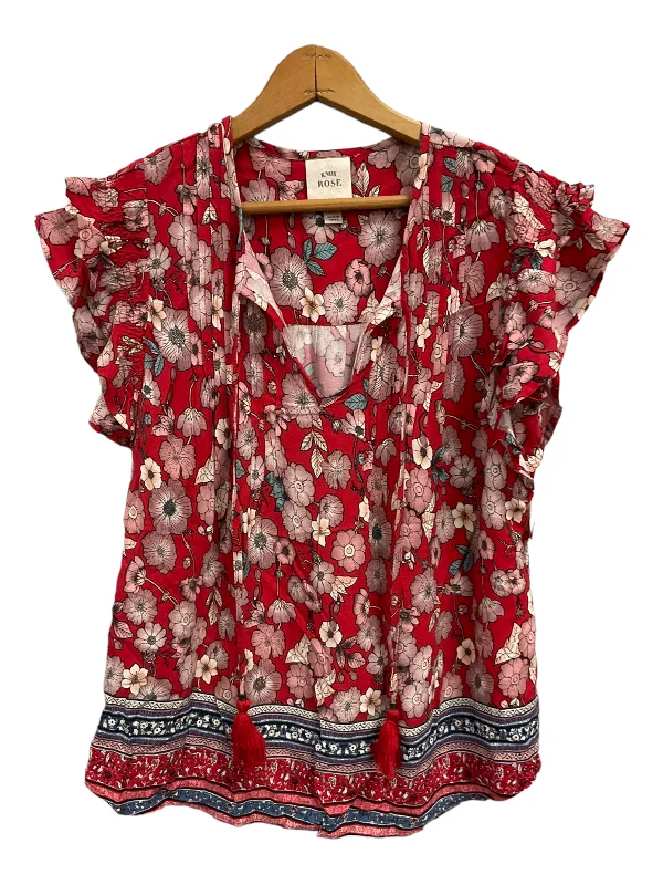 Take Advantage Top Short Sleeve By Knox Rose  Size: Xs