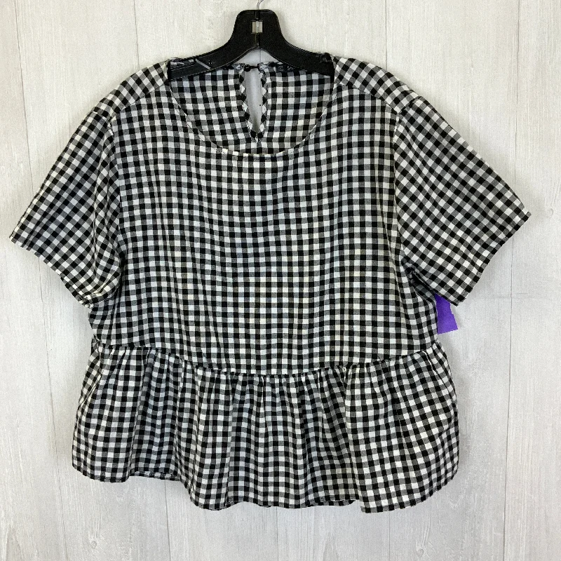 Don't Wait Top Short Sleeve By Shein  Size: 2x