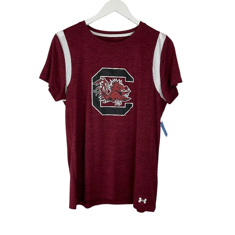 Early Bird Discount Top Short Sleeve By Under Armour In Red, Size: Xl