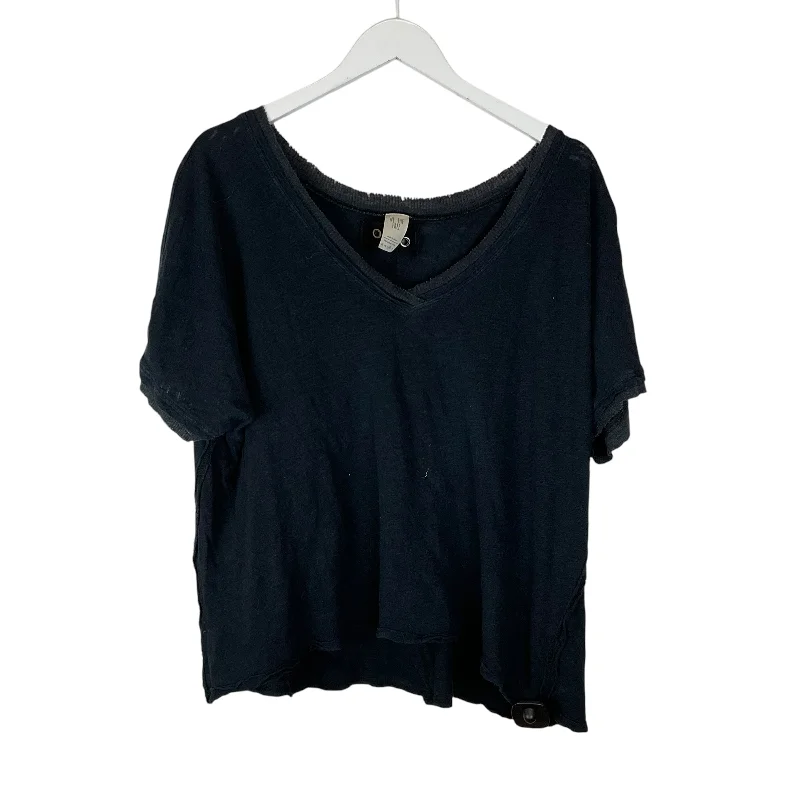 Price Drop Top Short Sleeve By We The Free In Black, Size: M