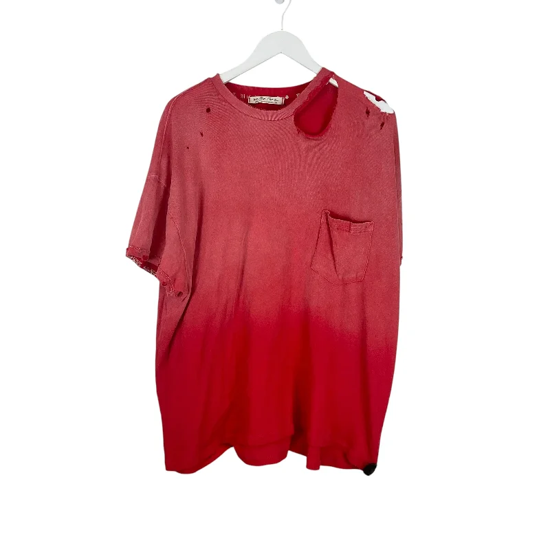 Bargain Prices Top Short Sleeve By We The Free In Red, Size: L