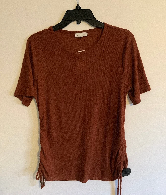 Deal Dash Top Short Sleeve By West Bound In Camouflage Print, Size: S