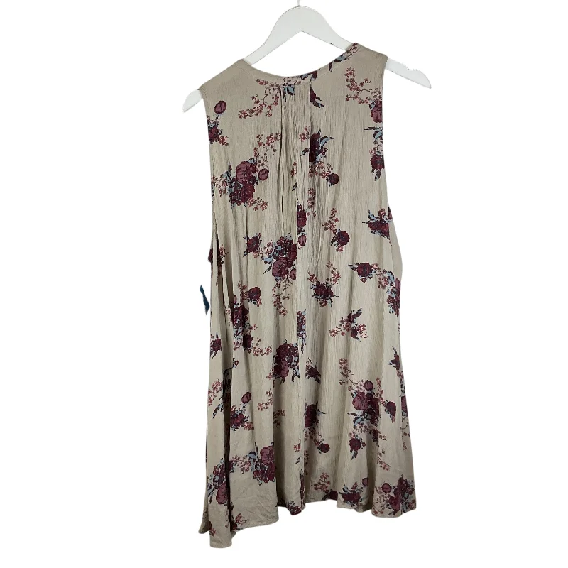 Instant Savings Top Sleeveless By Free People In Grey, Size: L