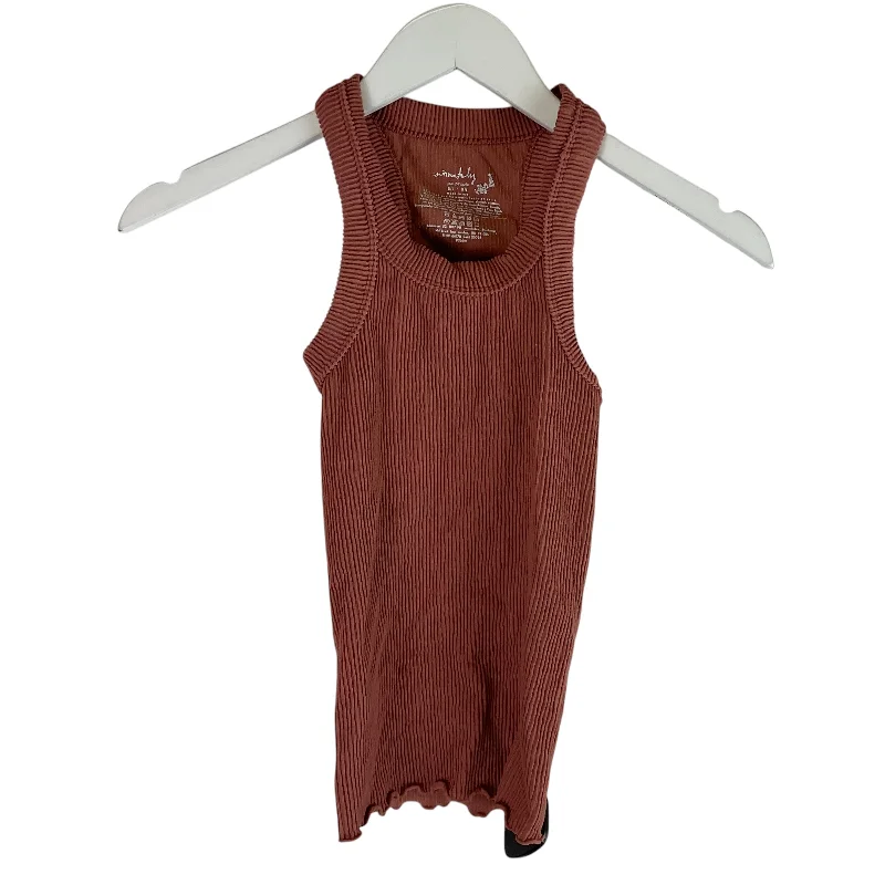 Stock Clearance Top Sleeveless By Free People In Pink, Size: Xs