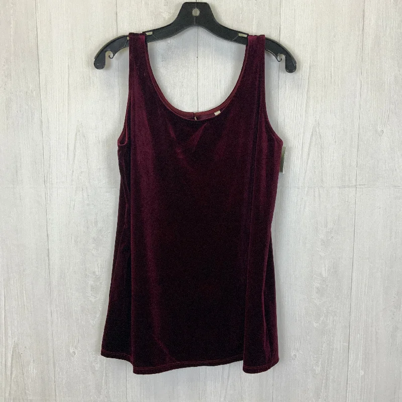 Closeout Top Sleeveless By Mts  Size: L