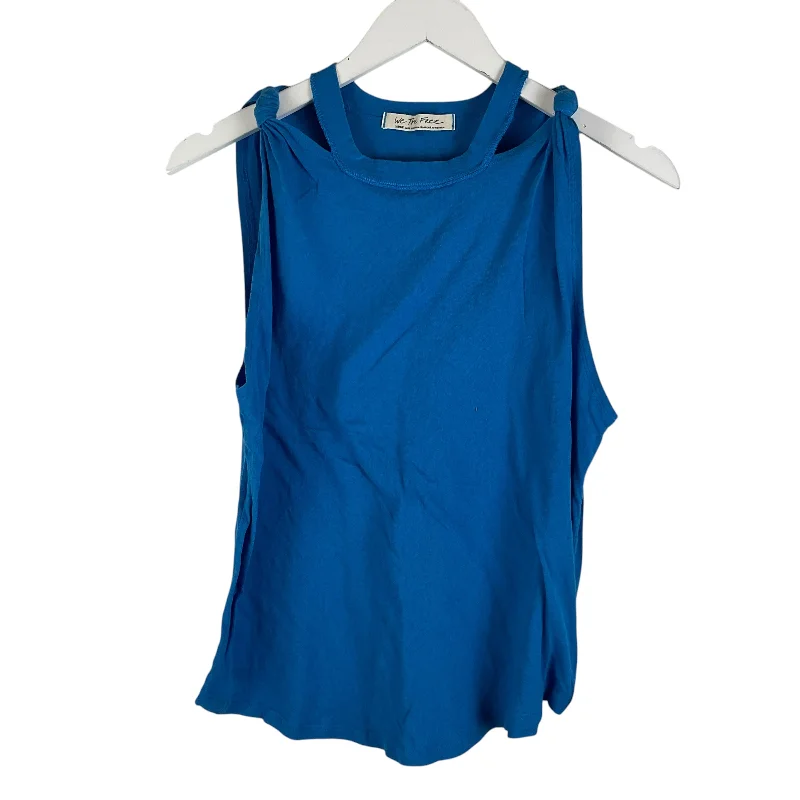 Price Blitz Top Sleeveless By We The Free In Blue, Size: L