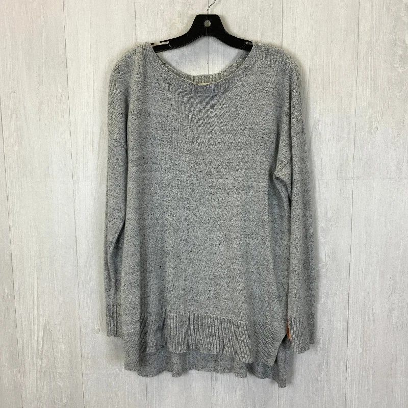 Tunic Long Sleeve By Maison Jules In Grey, Size: Xl