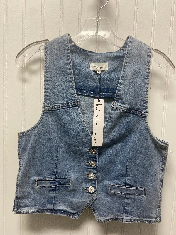 Super Sale Vest Other By Nicole Miller In Blue Denim, Size: M