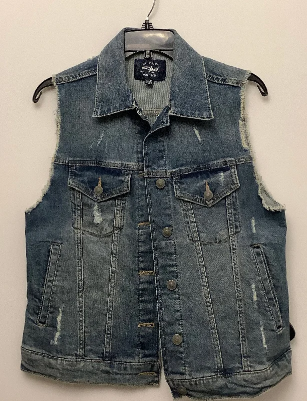 Vest Other By Silver In Blue, Size: M