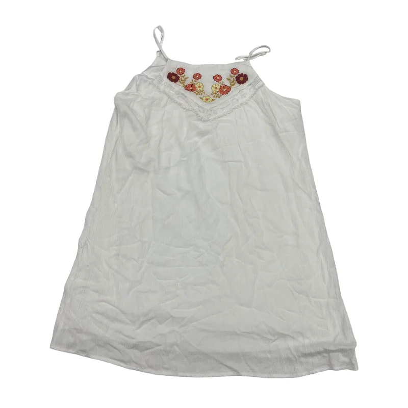 Special Discount WHITE  CME TUNIC SLEEVELESS, Size S