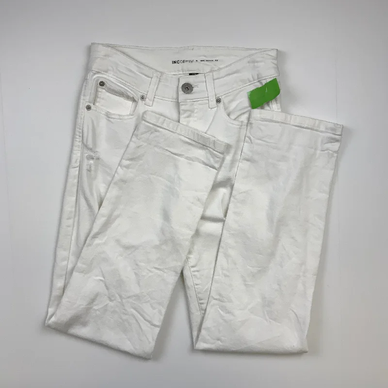 Price Cut White Denim Jeans Boyfriend Inc, Size 2
