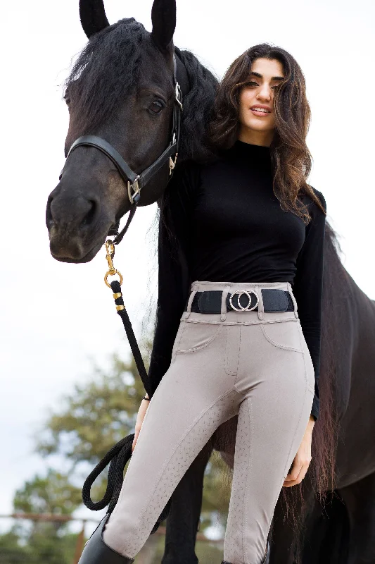 Overstock Sale Canter Culture Athletic Breeches - Driftwood