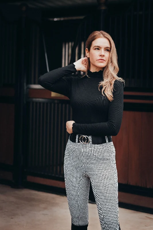 Super Sale Canter Culture Athletic Breeches - Houndstooth