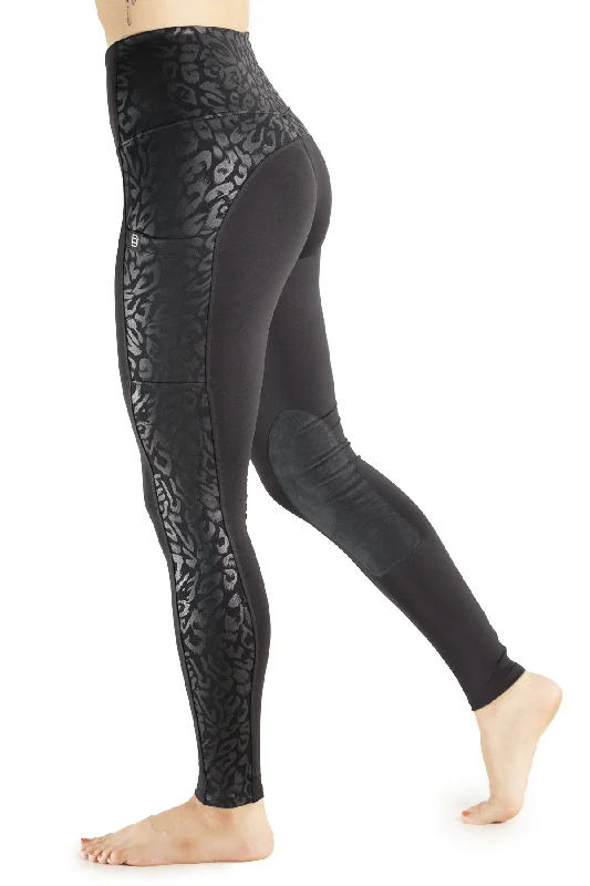 Discount Extravaganza BOTORI Cheetah Print Riding Pant