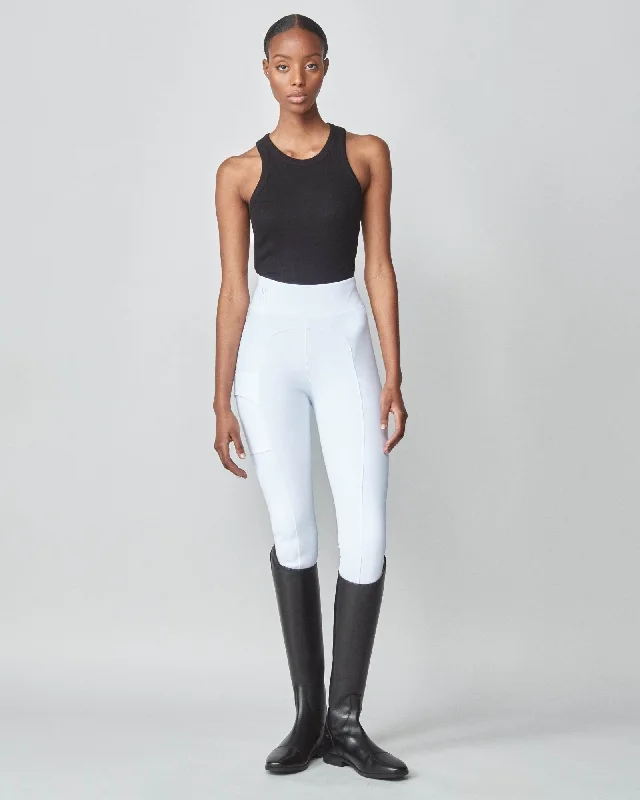 Best Seller Yagya Compression Pull-On Breeches White