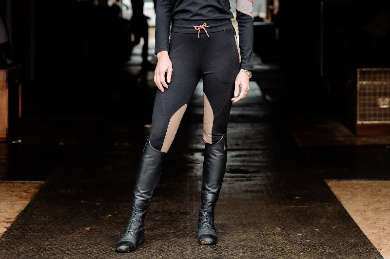 Loyalty Reward Jogger Knee Patch Breech - Black