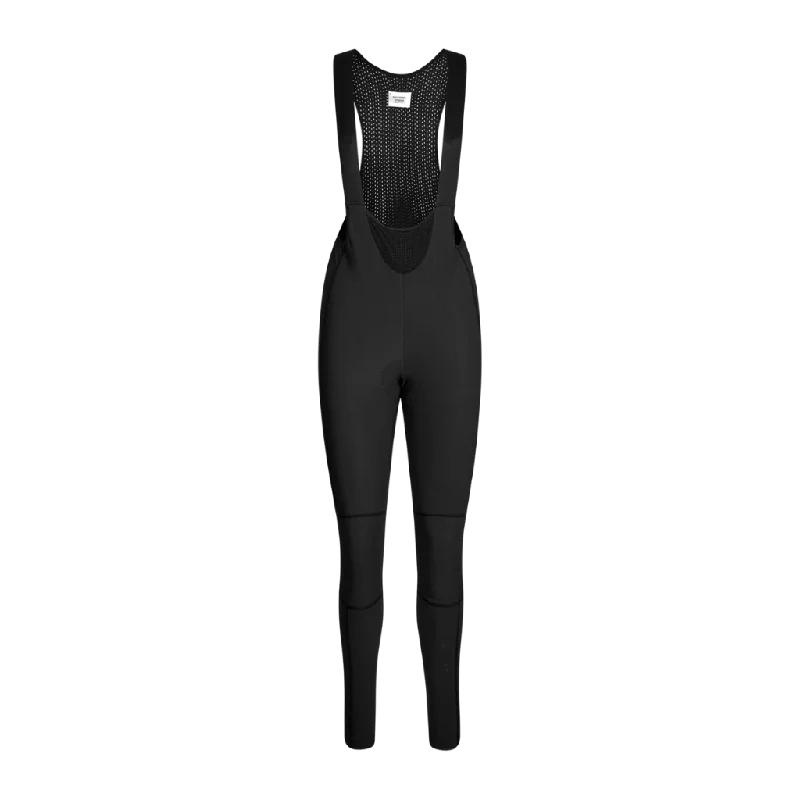 Super Deal Women's Mechanism Deep Winter Long Bibs — Black