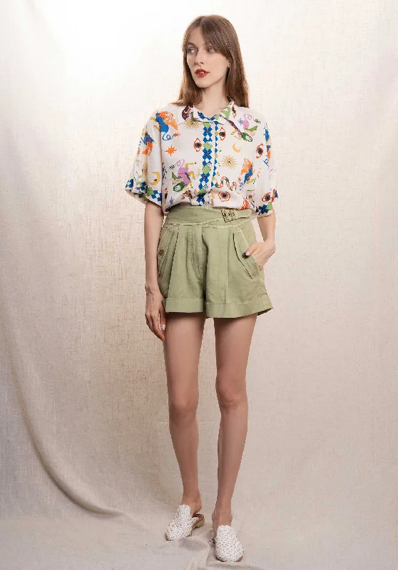 Midnight Sale Shorts Tobby 3eva47-v05104 Tilleul