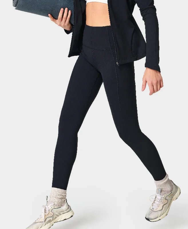 Discount Mania Super Soft Yoga Leggings Sb6916 Black