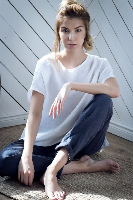 Super Deal Women linen joggers
