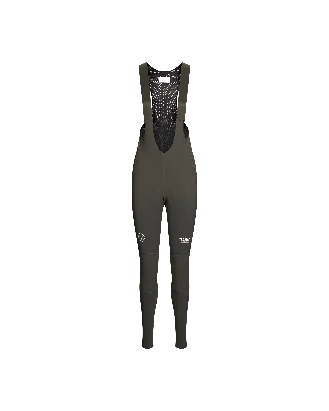 TIME-Limited Offer Women's PAS Mechanism Deep Winter Long Bibs - Dark Olive