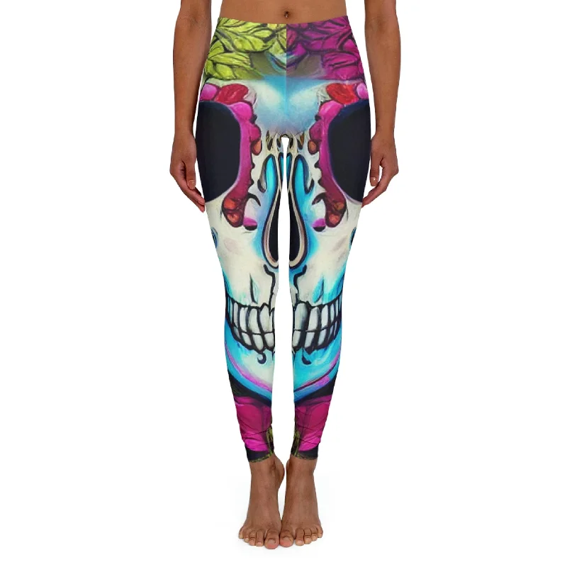 Overstock Women's Skull Spandex Leggings